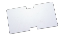 [420.230] Schildblätter weiss 13.5 x 7 cm, Bund à 100 Stück