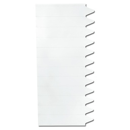 [419.752] Laser-Stecketiketten weiss, 200 my, 24x140 mm, 1008 Etiketten