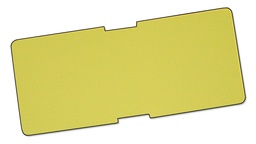 [420.136] Schildblätter gelb 10 x 4.3 cm, Bund à 100 Stück