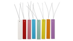 [418.020] Étiquettes à suspendre blanche 100 x 18 mm, sachet de 250 pièces
