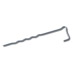 [135.252] Agraffe GEOHIT L-förmig, blank 30 x 3 cm, 500 Stück