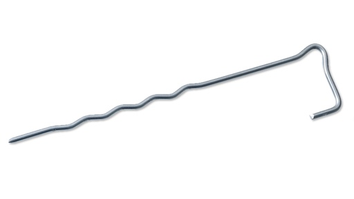 Agraffe GEOHIT L-förmig, blank 30 x 3 cm, 500 Stück